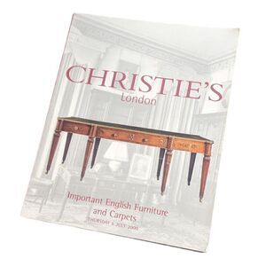 Christie's London Important English Furniture and Carpets Auction‎ Catalog 2000